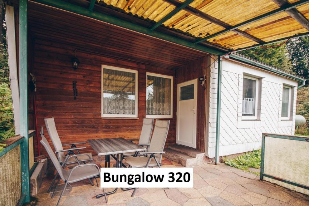 Ferienhaeuser & Bungalows - Naturcamp Meyersgrund Im Thueringer Wald Ilmenau Oda fotoğraf